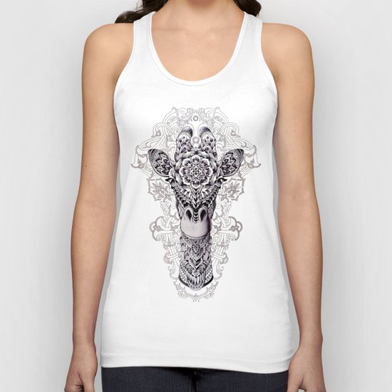 Giraffe Unisex Tank Top