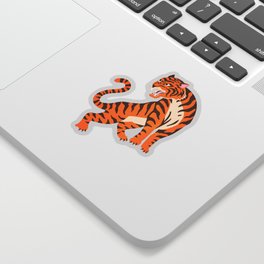 The Roar: Orange Tiger Edition Sticker