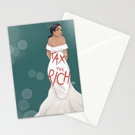 AOC at the Met Gala 2021 Stationery Cards