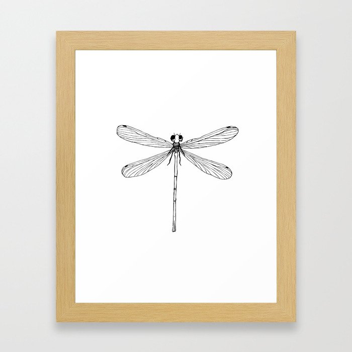 dragonfly Framed Art Print