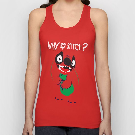Why So Stitch? Unisex Tank Top