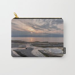 Pastel tidal pool sunset Carry-All Pouch
