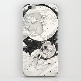 Moon Angel iPhone Skin