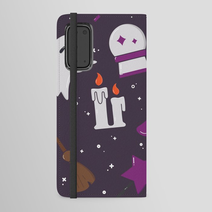 Scary Halloween Background Android Wallet Case