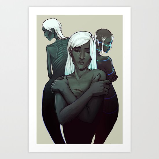 Peau d'Orange Art Print