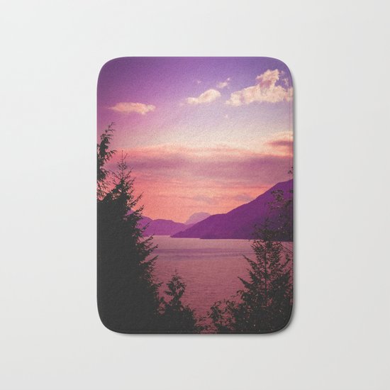 Sunset Sea to Sky Bath Mat