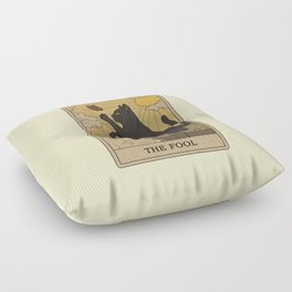 The Fool - Cats Tarot Floor Pillow