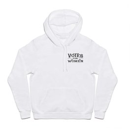 Votes for Women (in black) Hoody