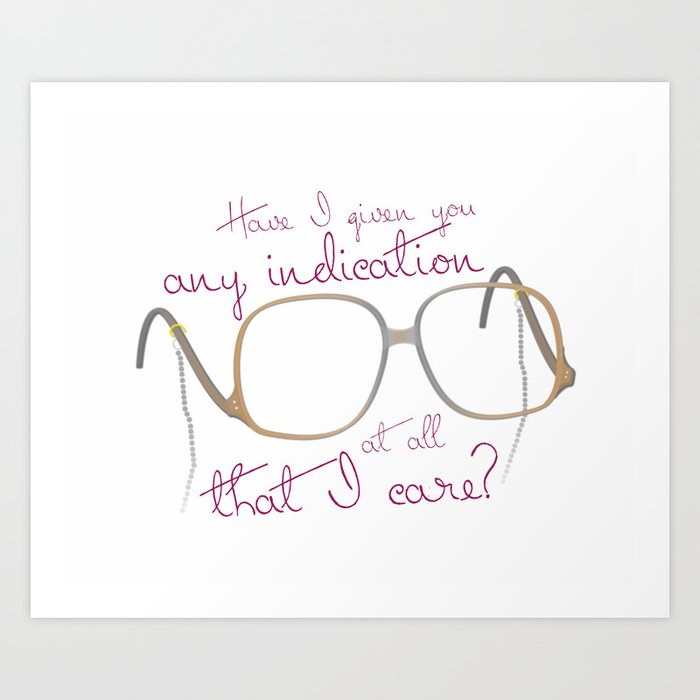 Funny Sofia Quote - The Golden Girls Art Print