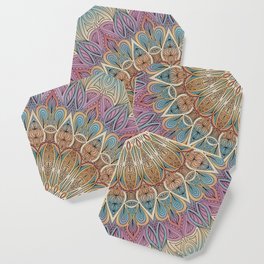 Gentle Touch Mandala Art Coaster