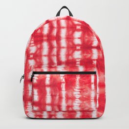 Shibori Itajime Reds Backpack