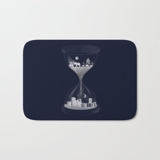 Sand Timer Bath Mat