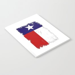 Texas State Flag - Distressed Notebook