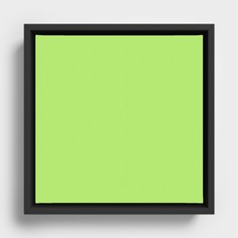 Pisco Sour Green Framed Canvas