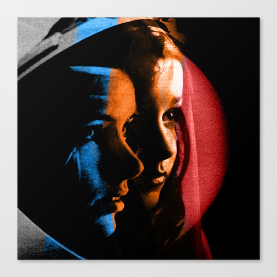 Looking Canvas Print