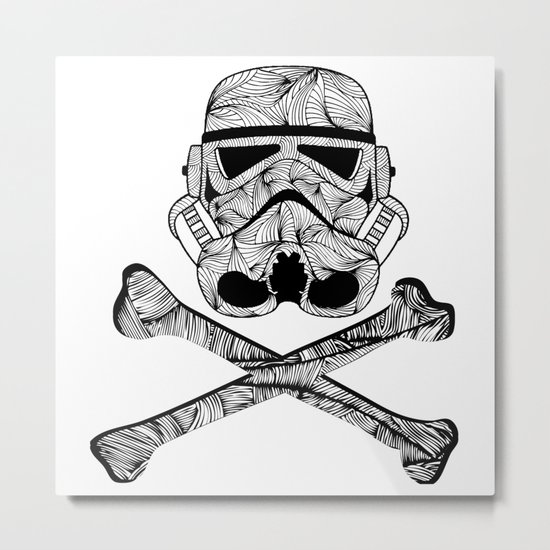 Skulltrooper Metal Print