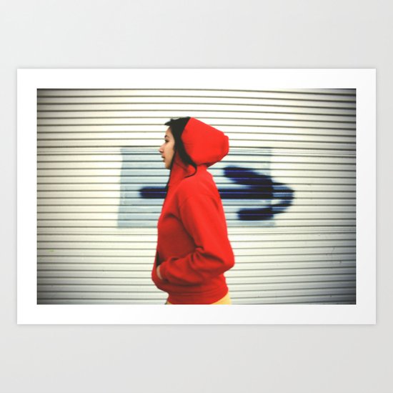 Against the Flow Art Print