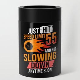 Speed Limit Sign Race Car Racer Street Racing Can Cooler