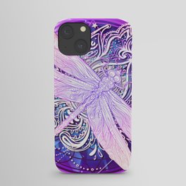 Purple Dragonfly :: Set Your Inner Vision Free iPhone Case