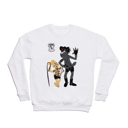 Волк и Заяц Crewneck Sweatshirt