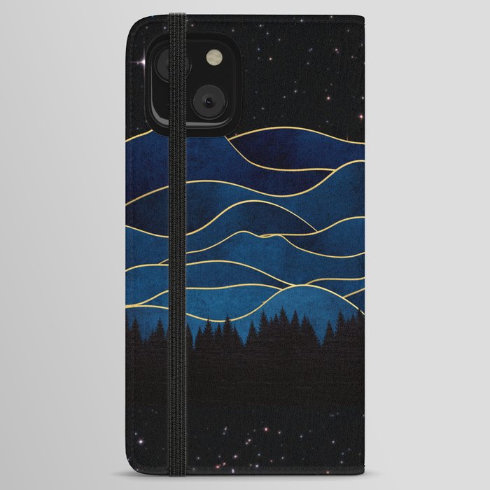 Blue Night iPhone Wallet Case