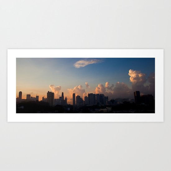 Skyline Art Print