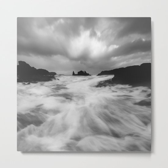 Stormy Morning Metal Print