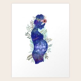 Pregnancy Painting Art Prints For Any Decor Style Society6
