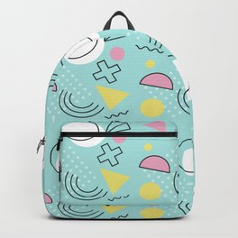 Geometric Pattern 36 Backpack | Trendy, Nice, Fashion, Graphicdesign, Texture, Composition, Style, Watercolour, Creation, Unique 