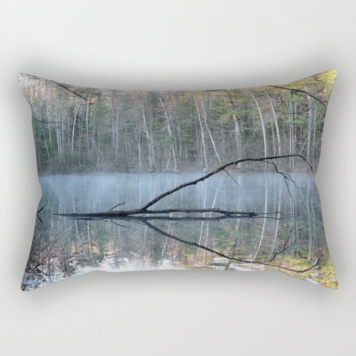 Reflections at Bluegill Pond Rectangular Pillow
