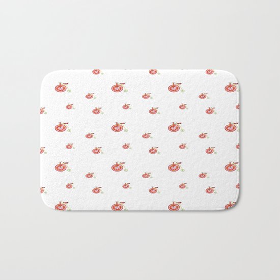 Veggie Bike Bath Mat
