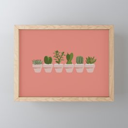 Cacti & Succulents Framed Mini Art Print