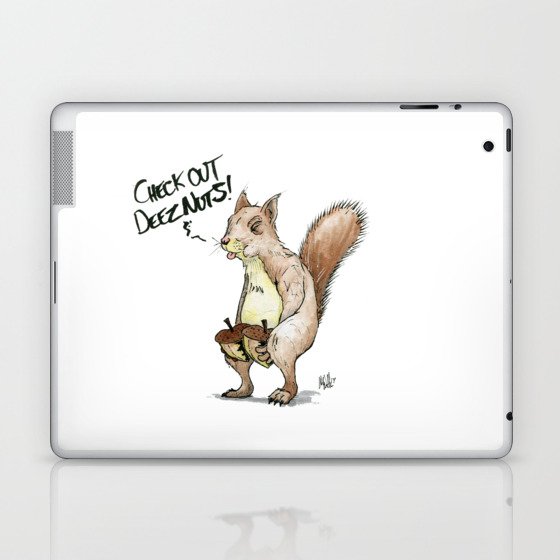 A Sassy Squirrel Laptop & iPad Skin