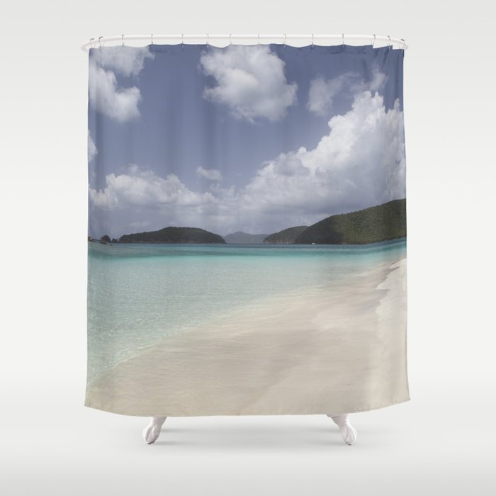 Cinnamon Bay Shower Curtain