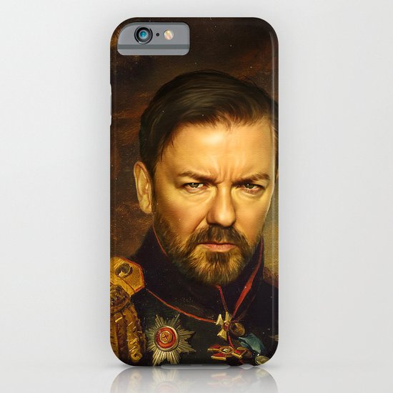 Ricky Gervais - replaceface iPhone & iPod Case