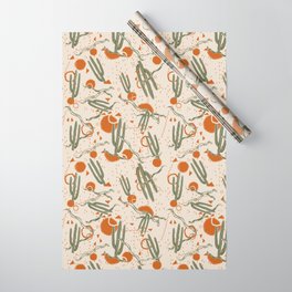 Snakes and Saguaros Wrapping Paper