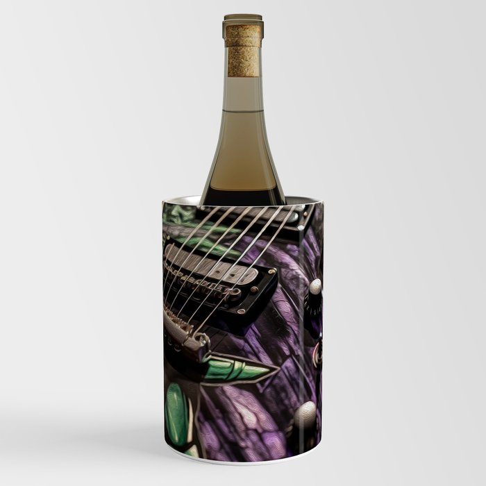 Comic Book Electric Guitar - Oil Style Wine Chiller