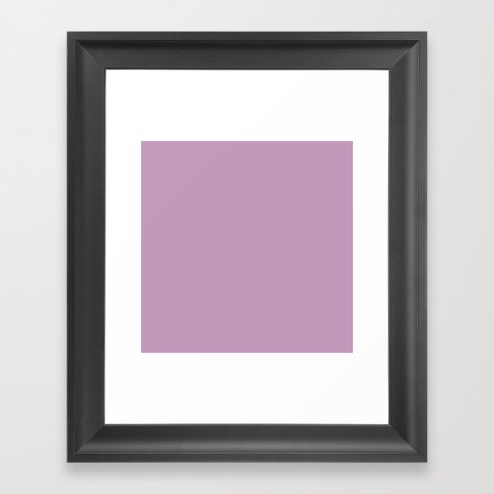 Granny's Purple Framed Art Print