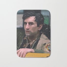 Taxi Driver Bath Mat | Green, Taxi, Yellow, Colors, Art, Films, Movie, Film, Driver, Movies 