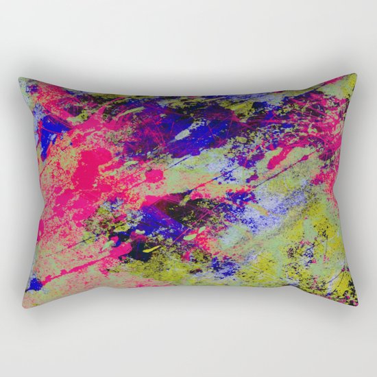 Colour Abstract #13 Rectangular Pillow