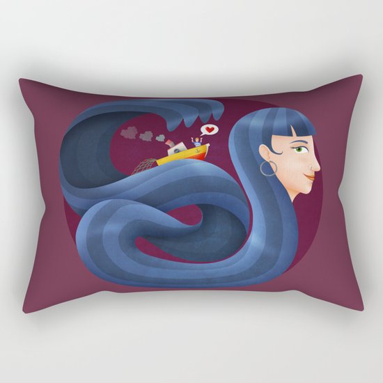 Conquer me Rectangular Pillow