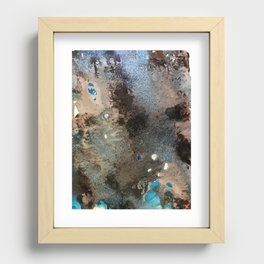 Silver Winter Recessed Framed Print