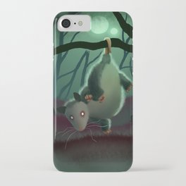 Spooky Opossum iPhone Case