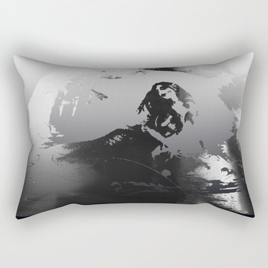 Death Siren Road Rectangular Pillow