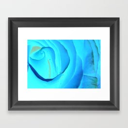 Extreme Close-up Rose Framed Art Print