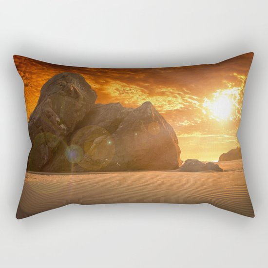 Beautiful sunset Rectangular Pillow