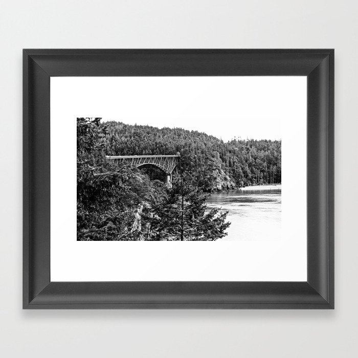 Deception Pass, Washington Framed Art Print