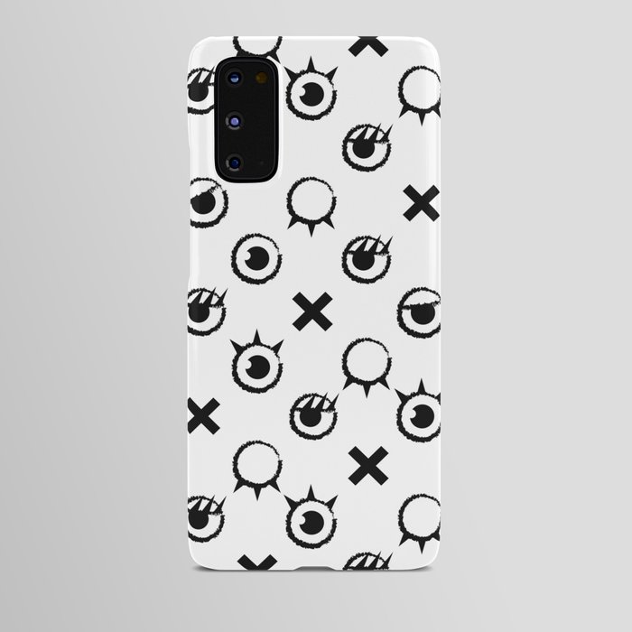 Tic-tac-toe eye expressions Android Case