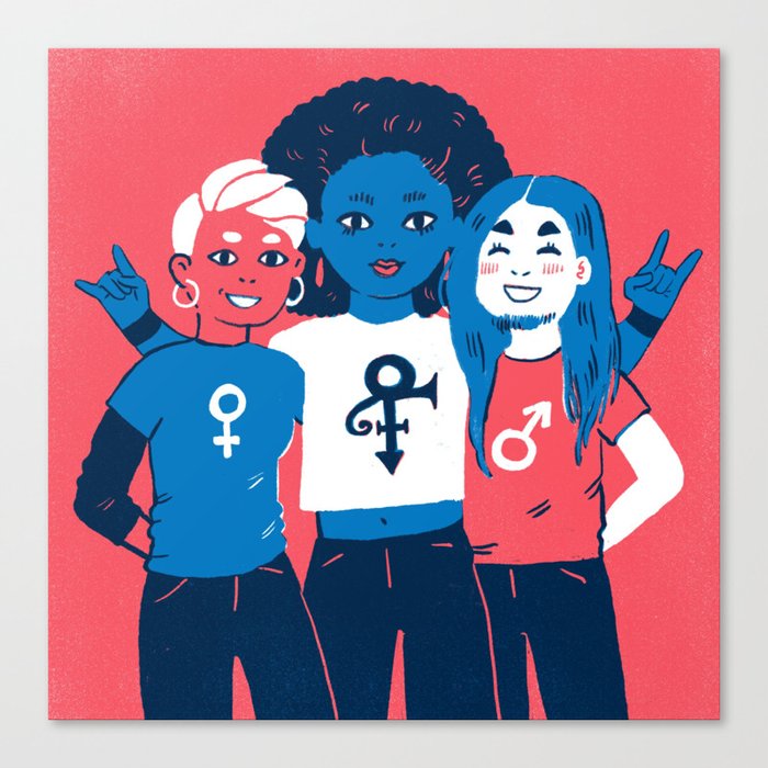 Gender Canvas Print