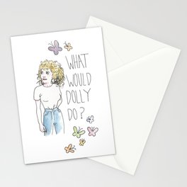 What Would Dolly Do? Stationery Card